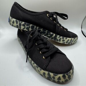 KEDS with Leopard Print Soles